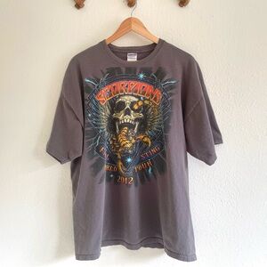 Scorpions Concert Band Tshirt Final Sting World Tour 2012